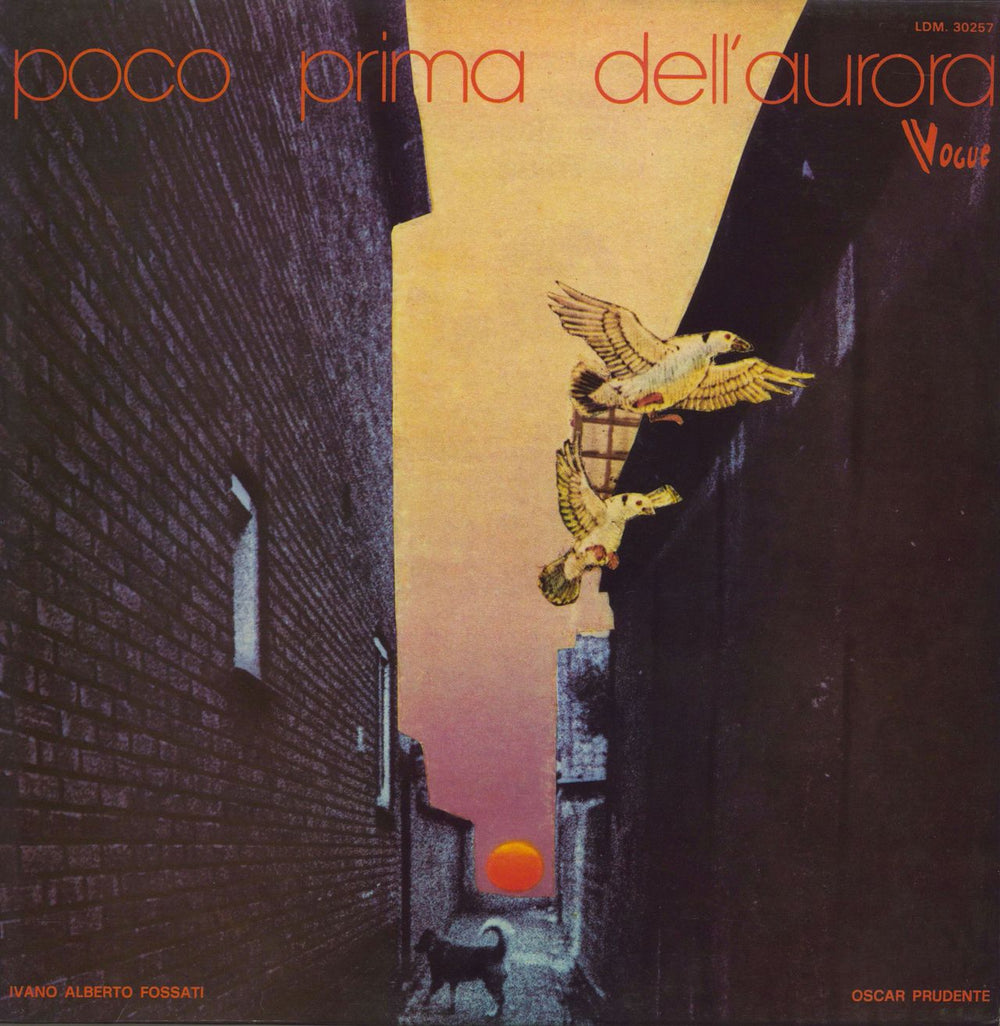 Ivano Fossati Poco Prima Dell'Aurora French vinyl LP album (LP record) LDM.30257