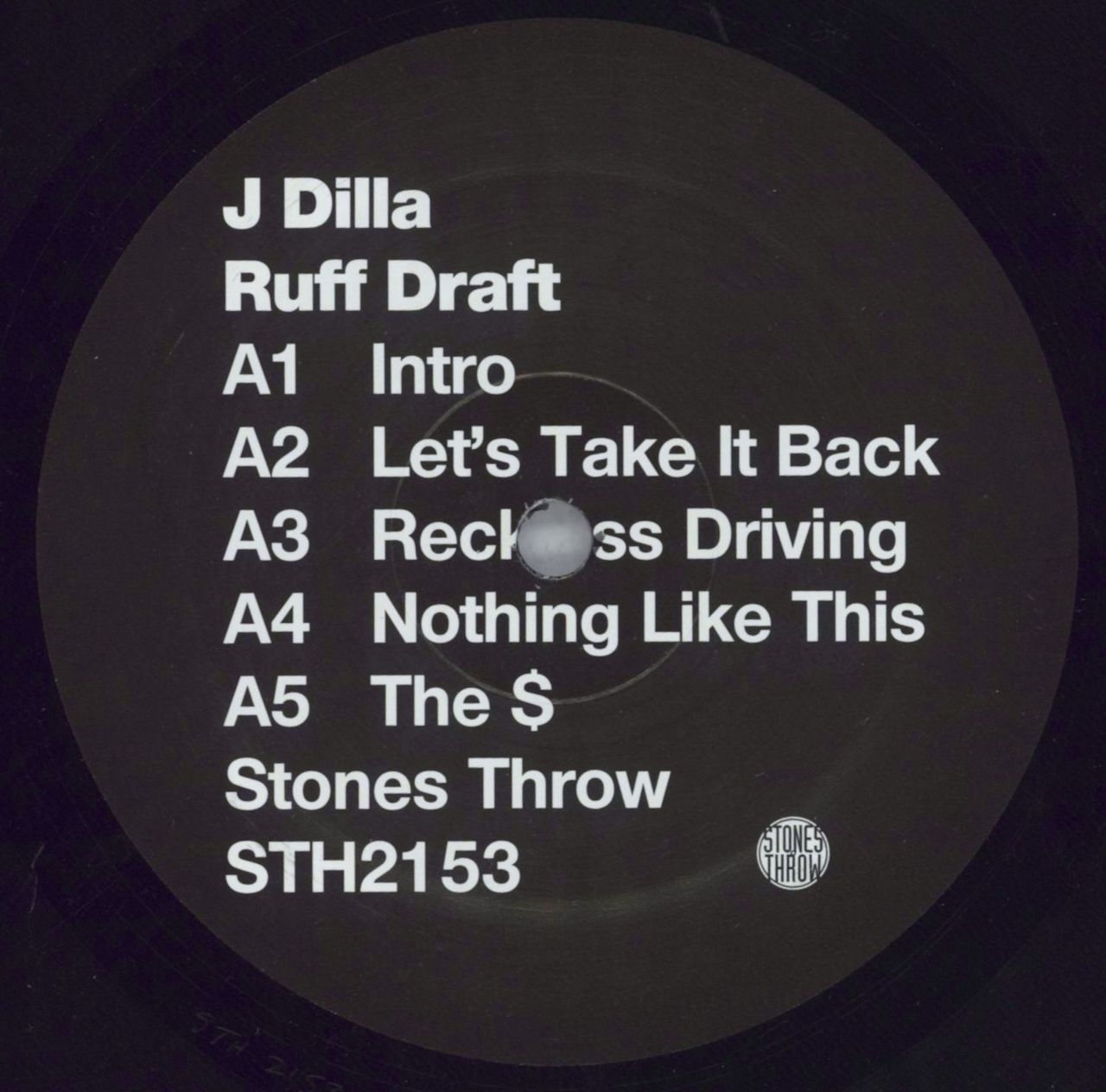 J Dilla Ruff Draft US 2-LP vinyl set