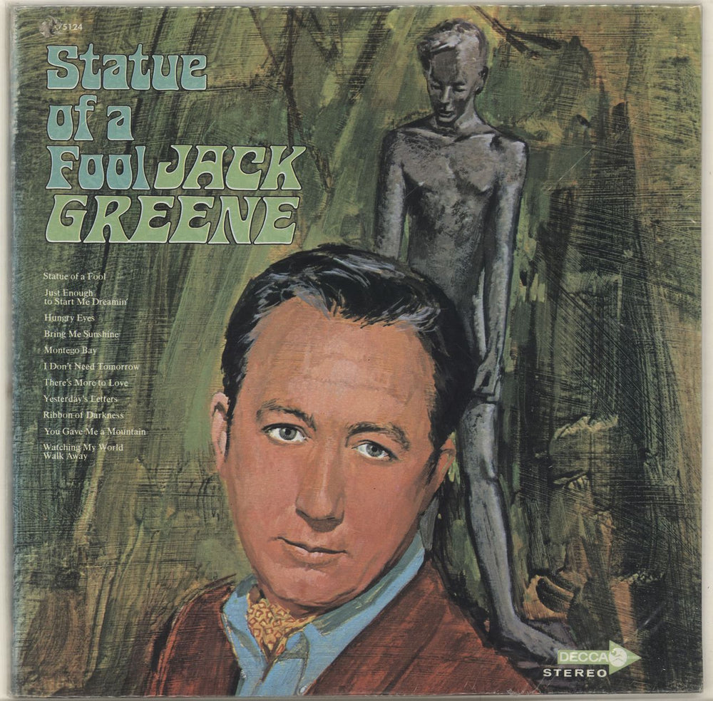 Jack Greene Statue Of A Fool US vinyl LP album (LP record) DL75124