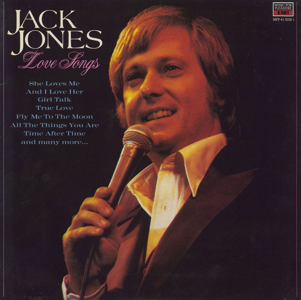 Jack Jones Love Songs UK vinyl LP album (LP record) MFP4157281