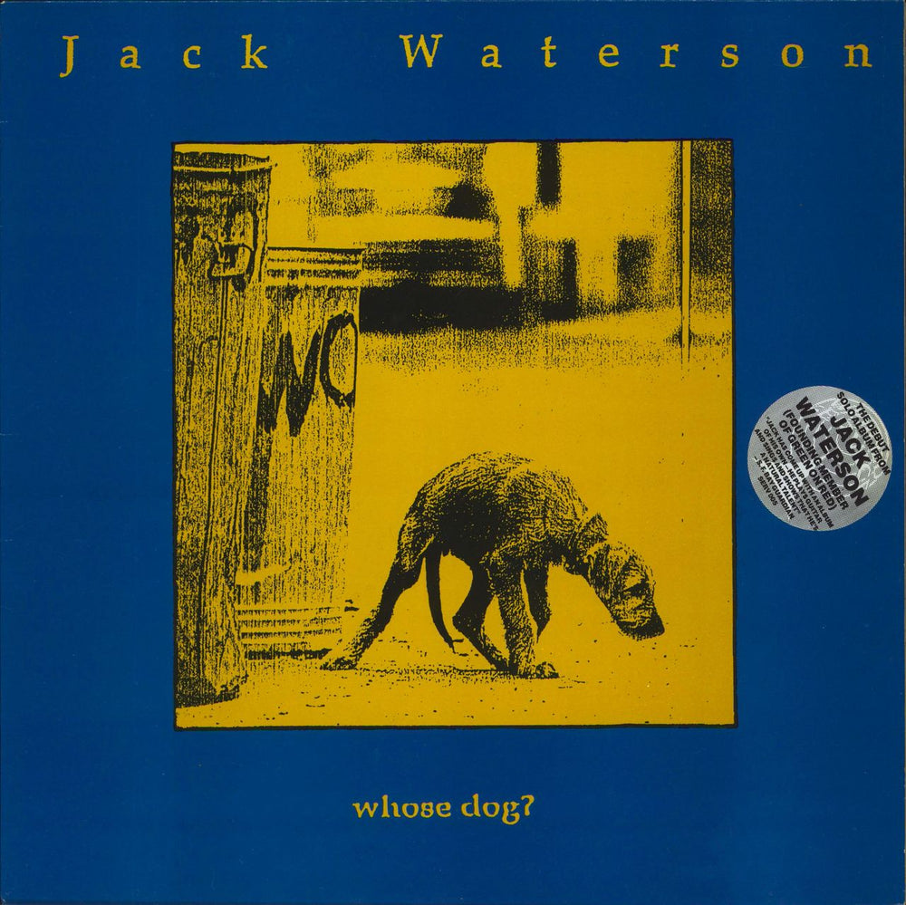 Jack Waterson Whose Dog? UK vinyl LP album (LP record) SERV005