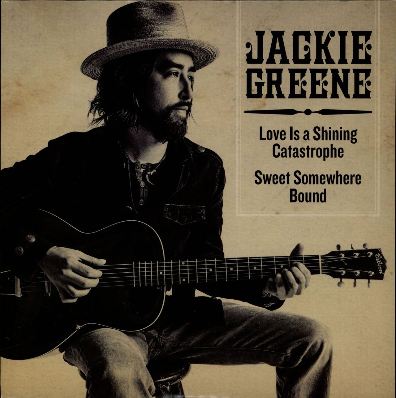 Jackie Greene Love Is A Shining Catastrophe - RSD13 US 7" vinyl single (7 inch record / 45)