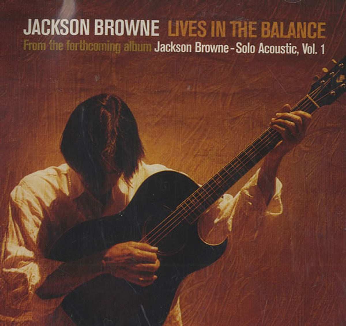 Jackson Browne Lives In The Balance US Promo CD single