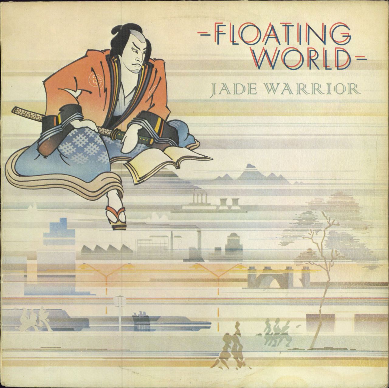 Jade Warrior Floating World South African vinyl LP album (LP record) ILPS9290