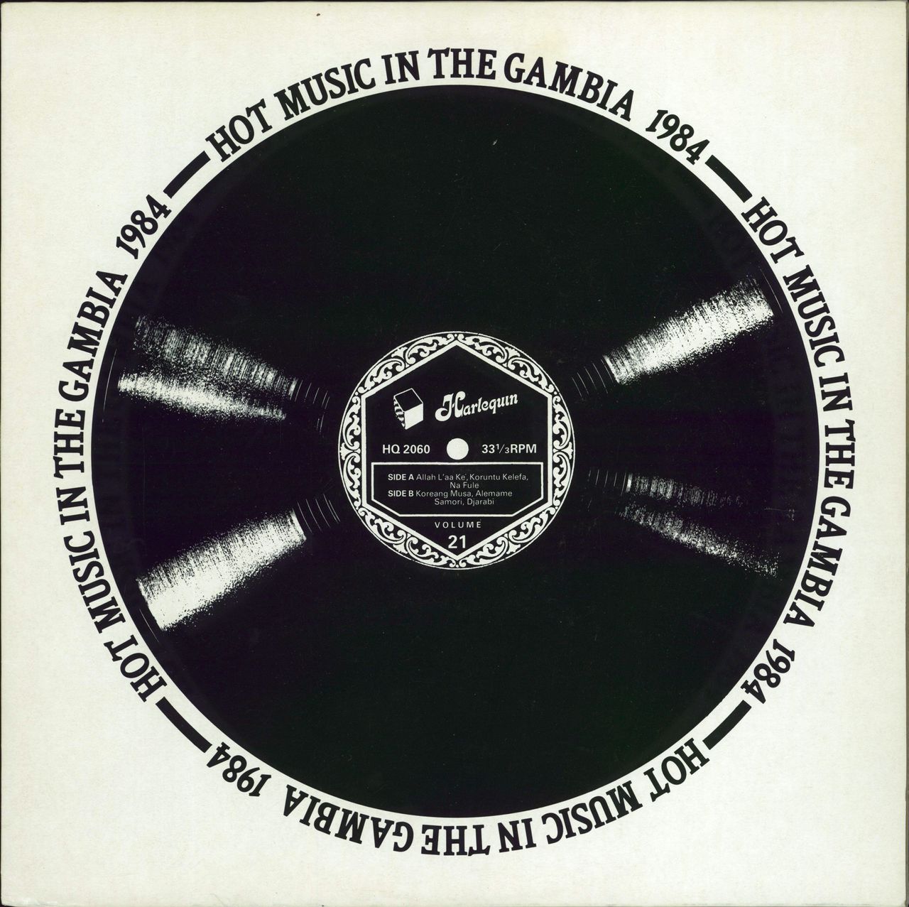 Jali Musa Bolu Koi Hot Music In The Gambia 1984 UK vinyl LP album (LP record) HQ2060