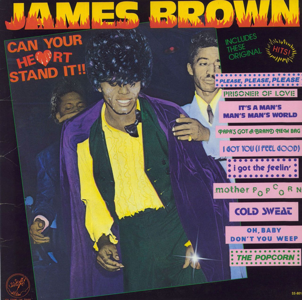 James Brown Can Your Heart Stand It!! US vinyl LP album (LP record) SS-8013