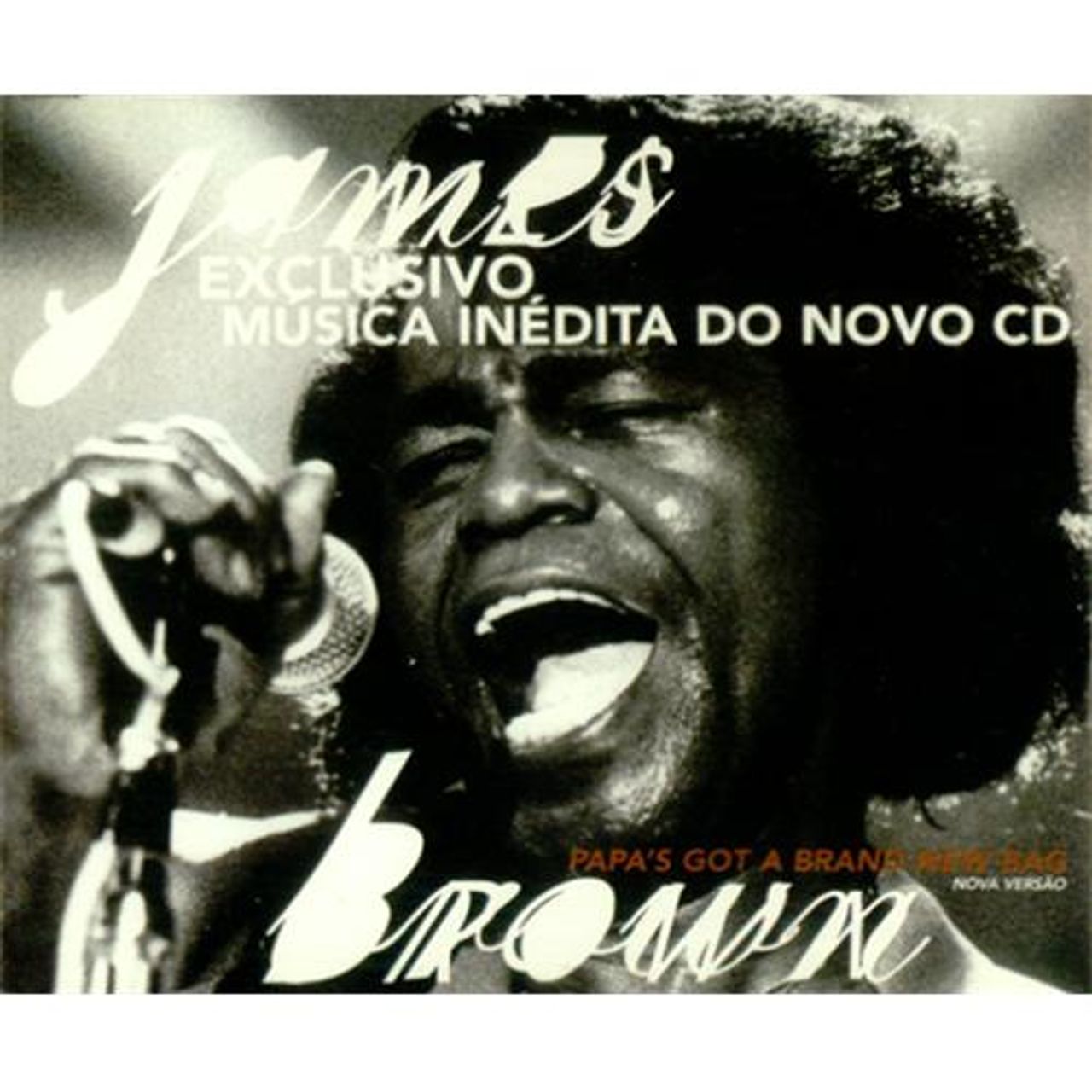 James Brown Exclusivo Musica Inedita Do Novo CD Brazilian Promo CD single (CD5 / 5") TRIP#66