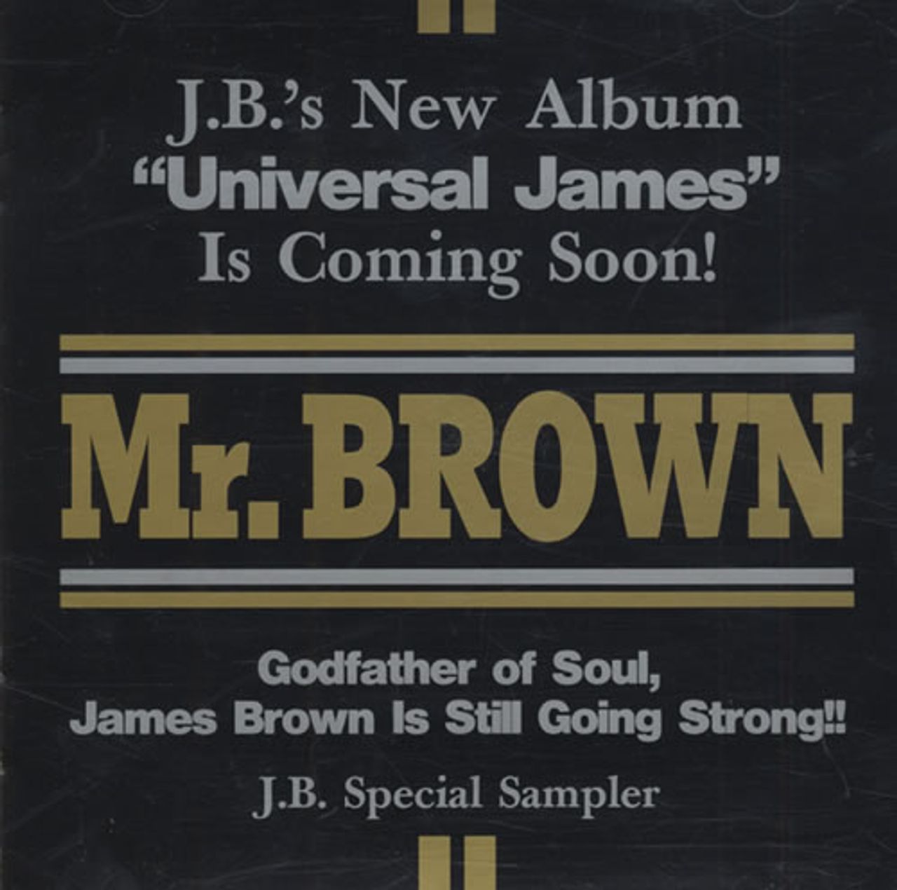 James Brown Mr Brown Is Still Going Strong - JB Special Sampler Japanese Promo CD album (CDLP) DISP-1002