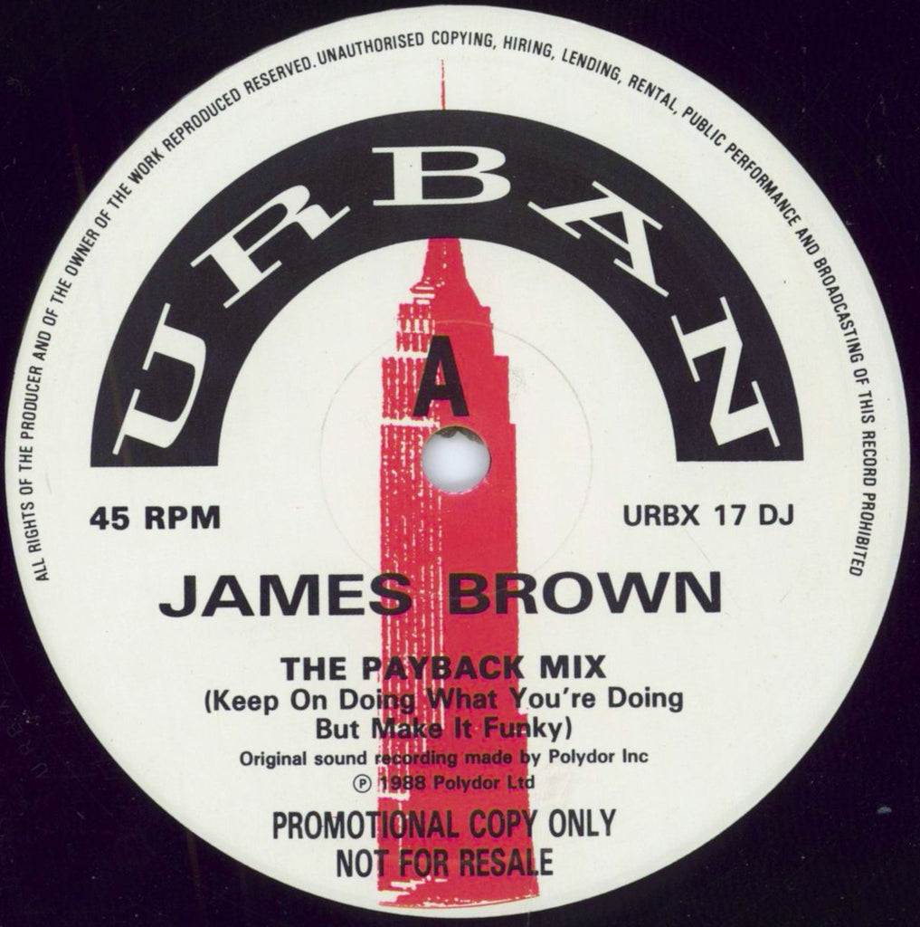 James Brown The Payback Mix (Keep On Doing What You're Doing But