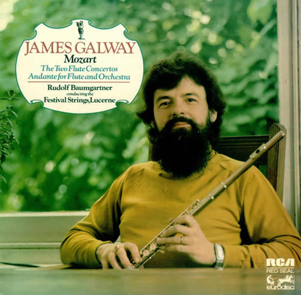 James Galway Mozart : Flute Concertos UK Vinyl LP