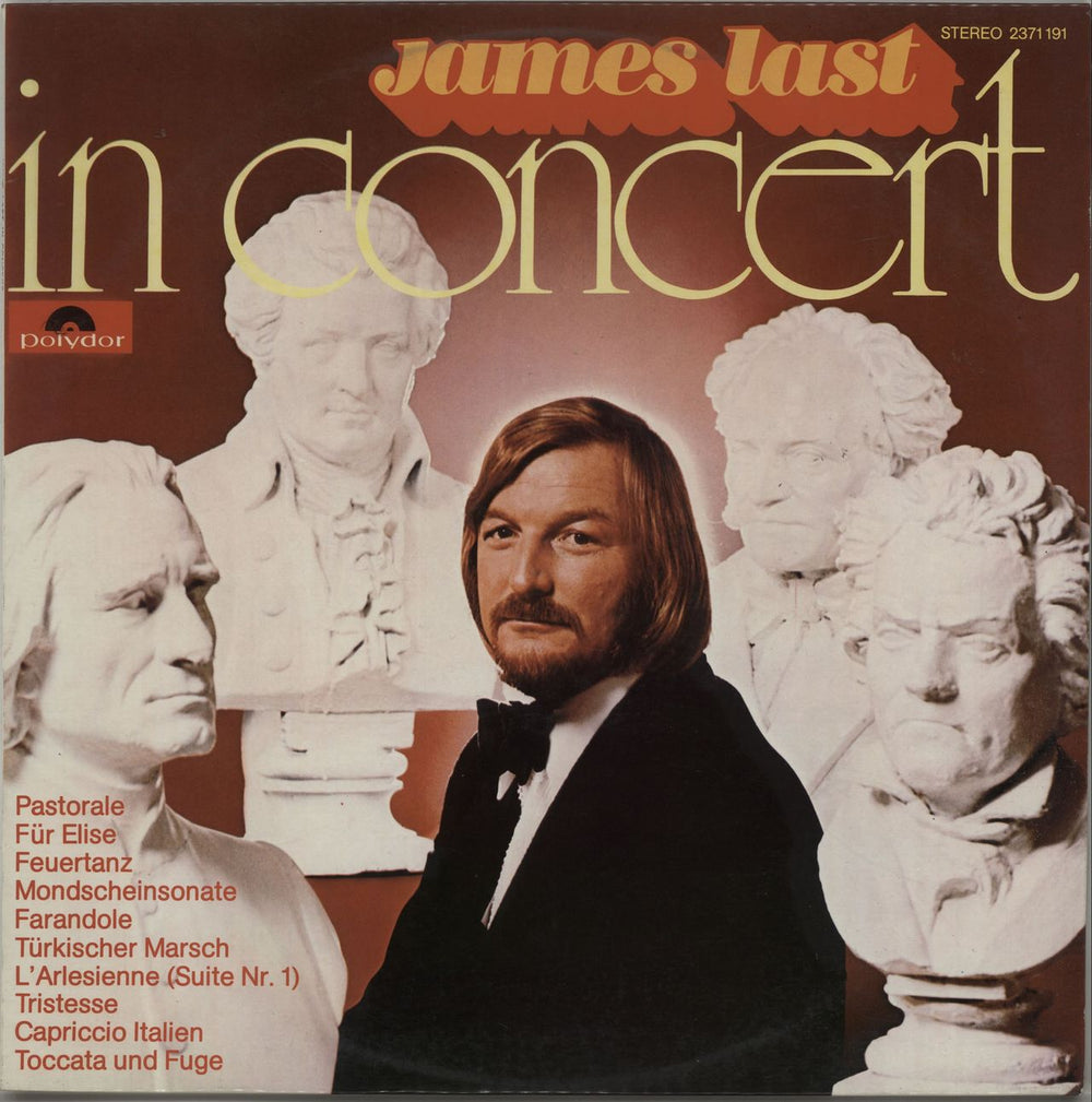 James Last In Concert Australian vinyl LP album (LP record) 2371191