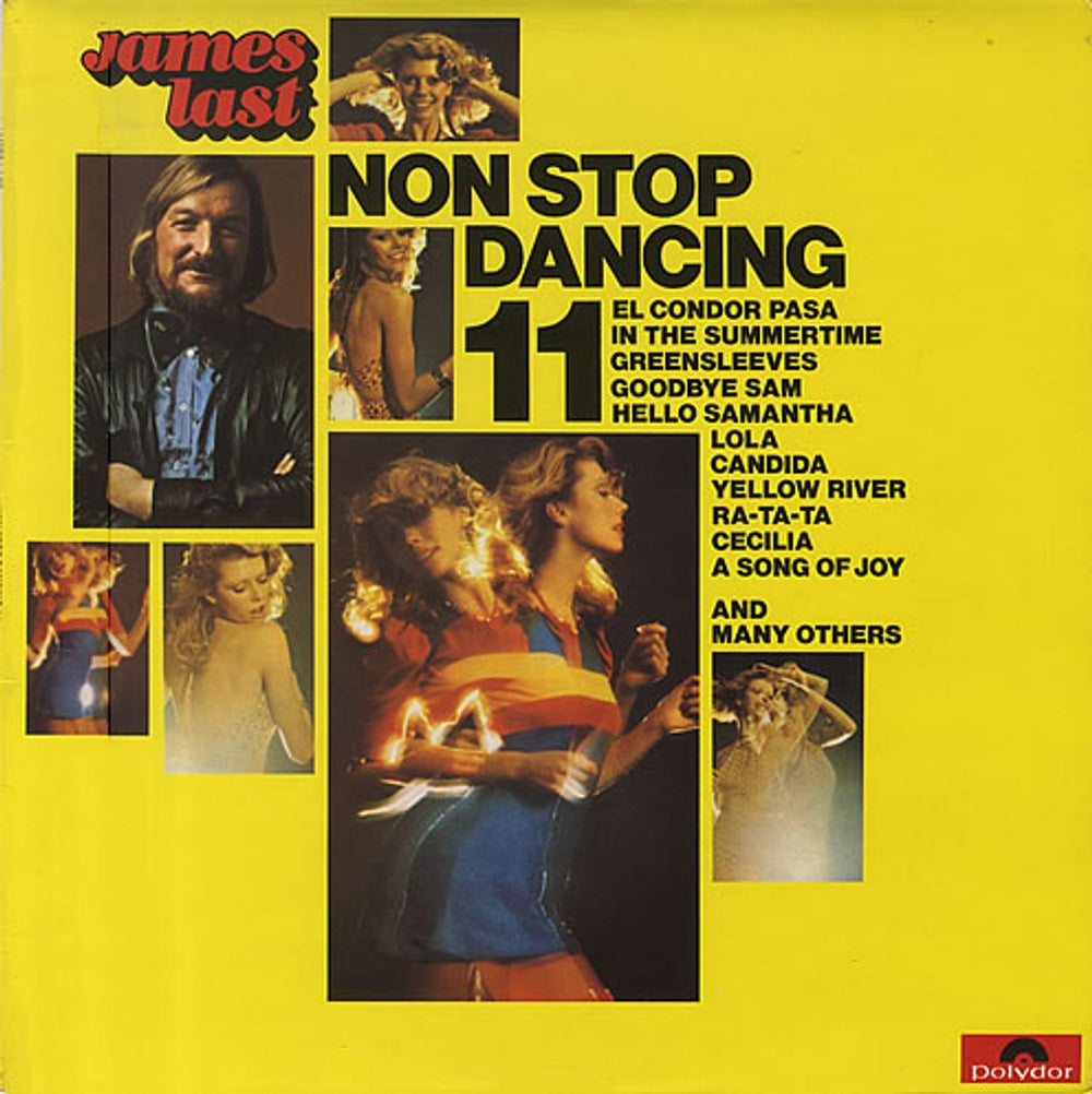 James Last Non Stop Dancing 11 - Yellow sleeve UK vinyl LP album (LP record) 2371111