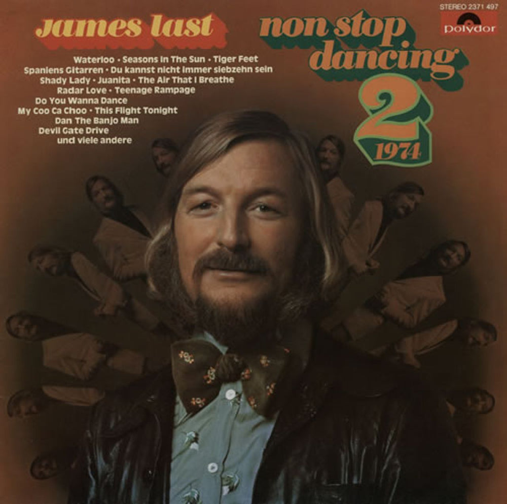 James Last Non Stop Dancing 2/1974 German vinyl LP album (LP record) 2371497