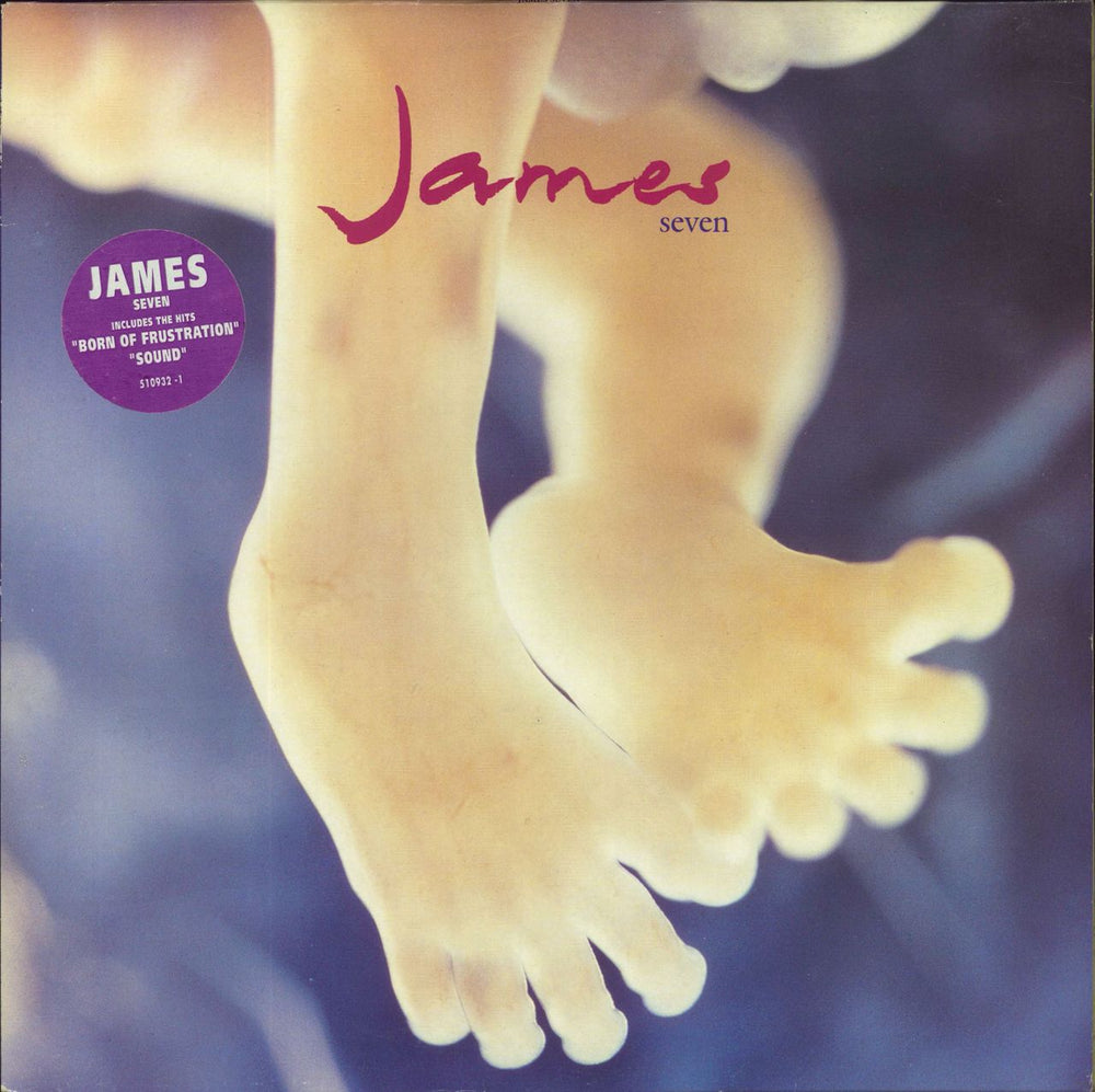 James Seven - Hype Stickered UK vinyl LP album (LP record) 510932-1