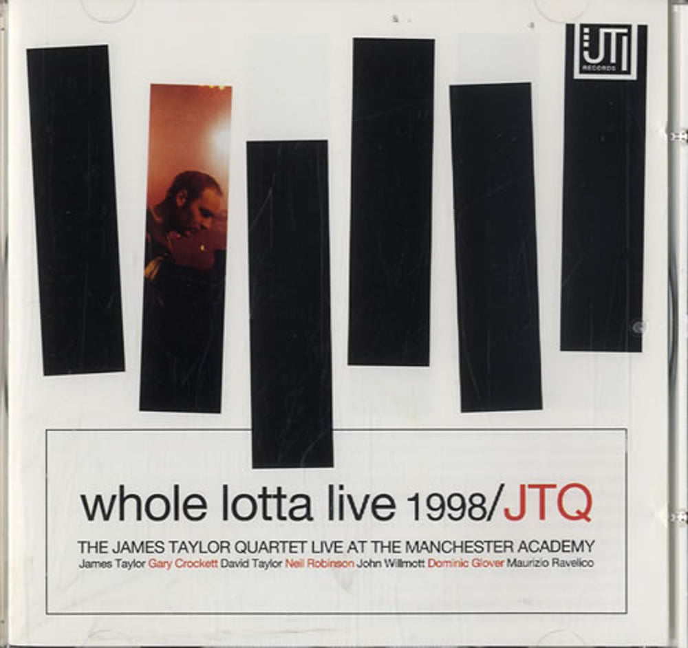 James Taylor Quartet Whole Lotta Live 1998 UK Promo CD album (CDLP) JTI002CD