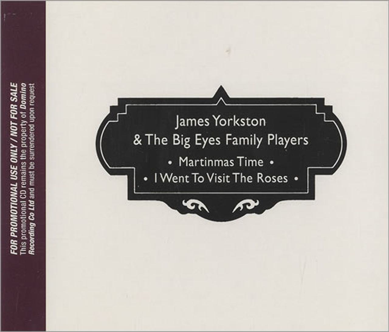 James Yorkston Martinmas Time UK Promo CD single (CD5 / 5") RUG332CDP