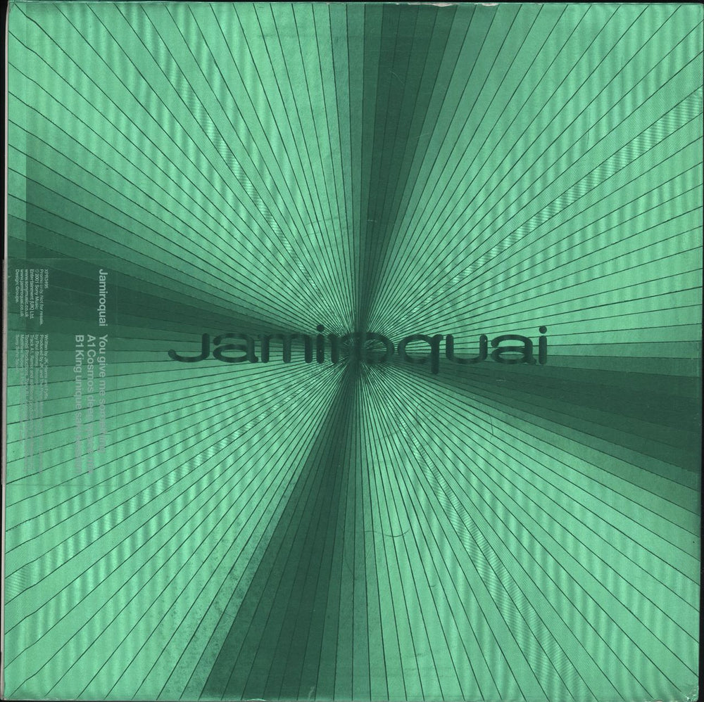 Jamiroquai You Give Me Something - The Mixes 1/3 UK Promo 12" vinyl single (12 inch record / Maxi-single)