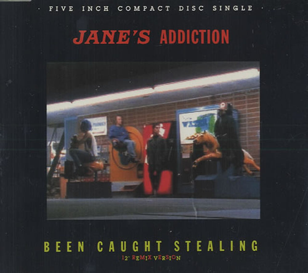 Janes Addiction Been Caught Stealing UK CD single (CD5 / 5") W0011CD