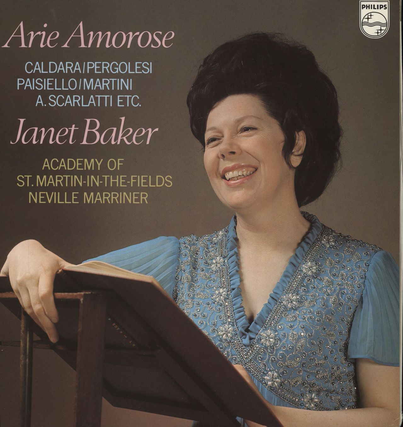 Janet Baker Arie Amorose UK vinyl LP album (LP record) 9500557