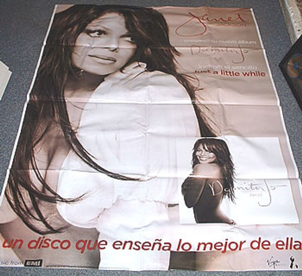 Janet Jackson Damita Jo Mexican Promo Display — RareVinyl.com