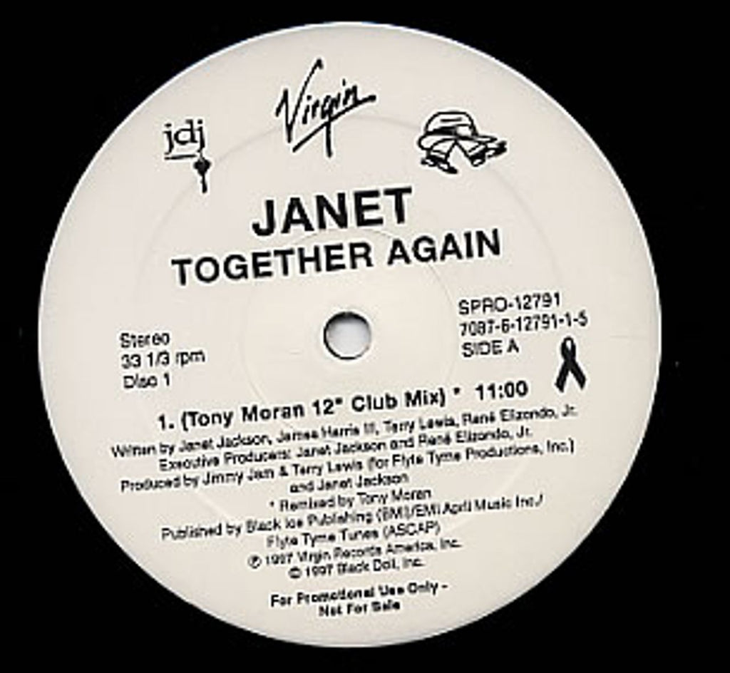 Janet Jackson Together Again - Double Pack US Promo 12