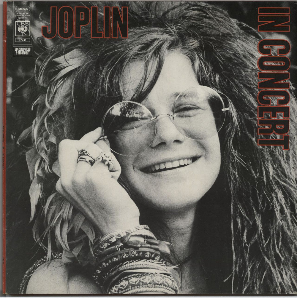 Janis Joplin In Concert - 1st - EX UK 2-LP vinyl record set (Double LP Album) 67241