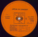 Janis Joplin In Concert - Orange Label Dutch 2-LP vinyl record set (Double LP Album) JNJ2LIN816865