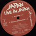 Japan Live In Japan EP Belgian 12" vinyl single (12 inch record / Maxi-single) JAP12LI674762