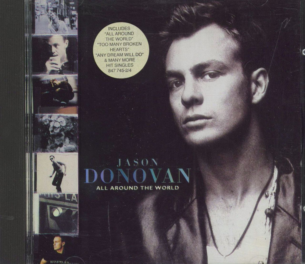 Jason Donovan All Around The World UK CD album (CDLP) 847745-2