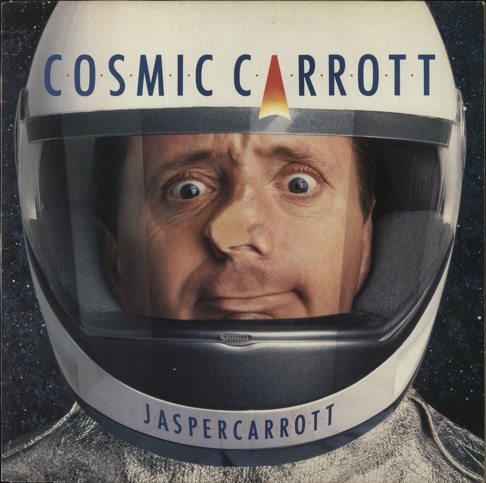 Jasper Carrott Cosmic Carrott UK vinyl LP album (LP record) LAUGH1