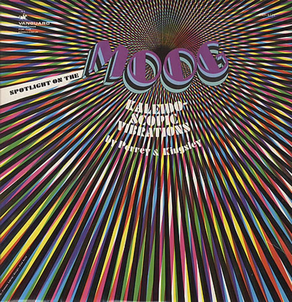 Jean-Jacques Perrey Spotlight On The Moog - Kaleidoscopic Vibrations UK vinyl LP album (LP record) VSD-6525