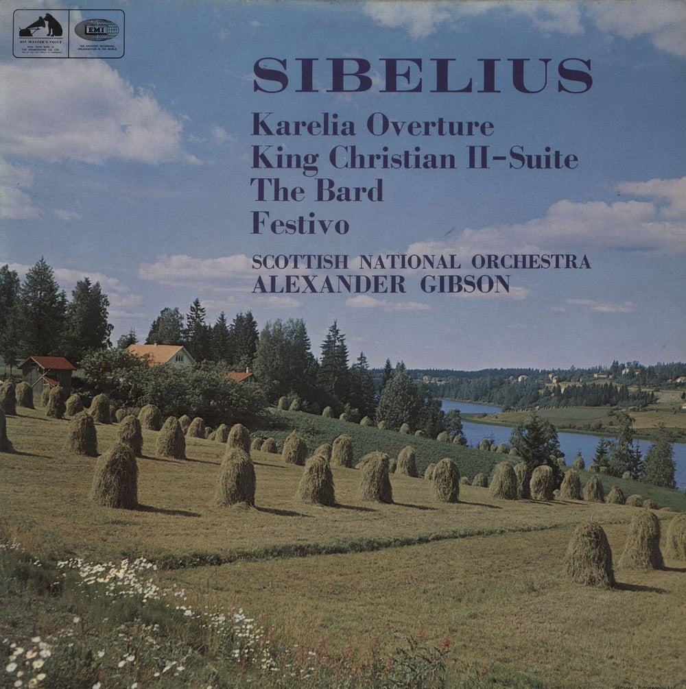 Jean Sibelius Sibelius UK vinyl LP album (LP record) HQS1070