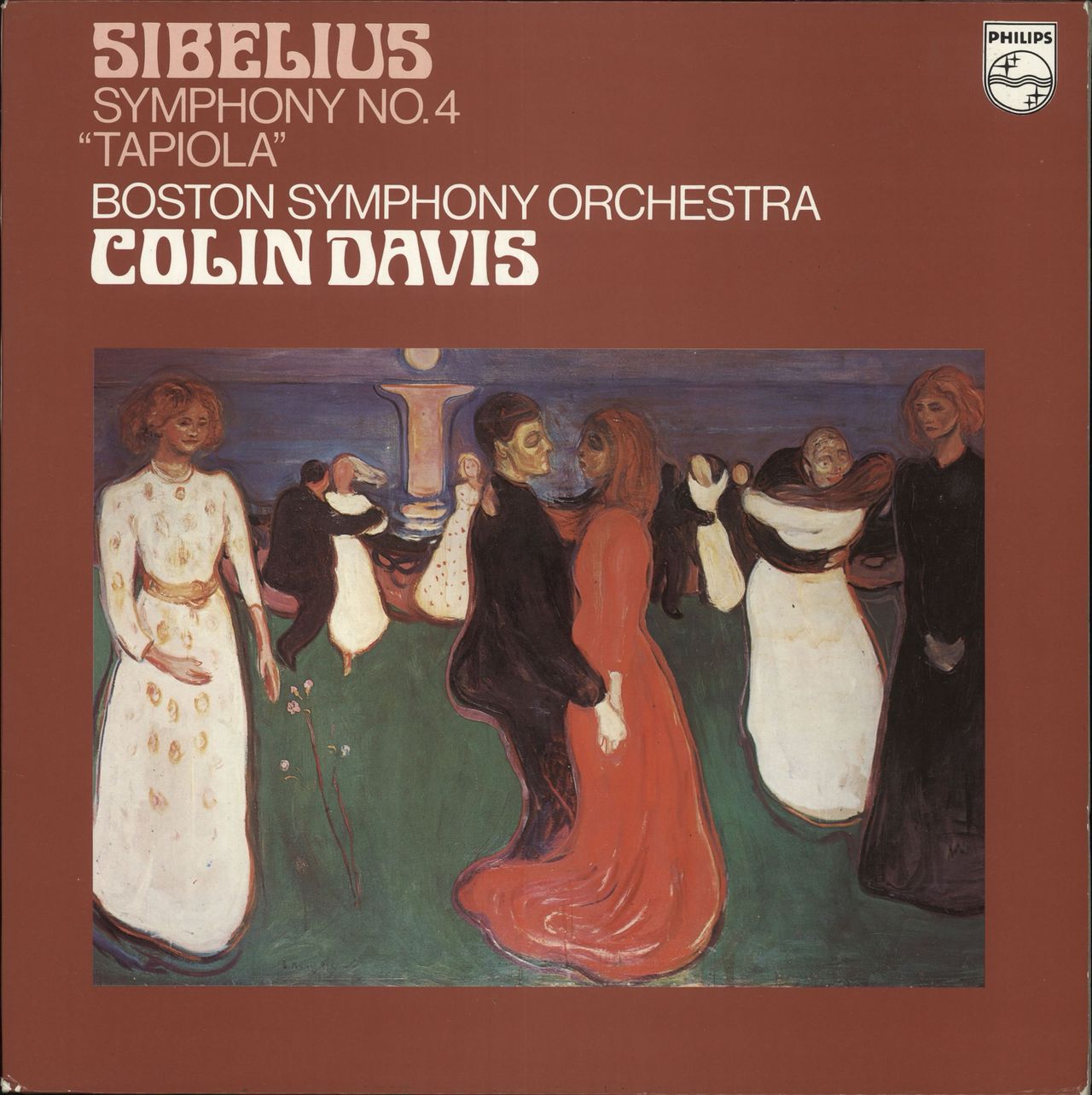 Jean Sibelius Symphony No. 4 / Tapiola Dutch vinyl LP album (LP record) 9500143