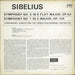 Jean Sibelius Symphony No. 5 / Symphony No. 7 - 1st UK vinyl LP album (LP record)