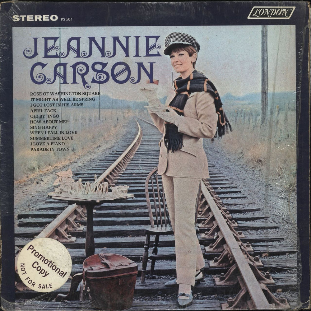 Jeannie Carson The Girl With S.Q. US vinyl LP album (LP record) PS-504