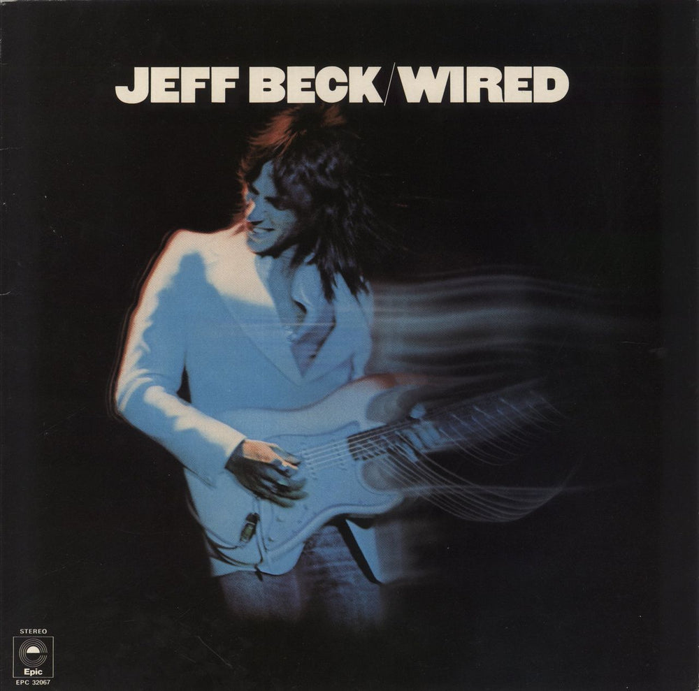 Jeff Beck Wired UK Promo vinyl LP album (LP record) EPC32067