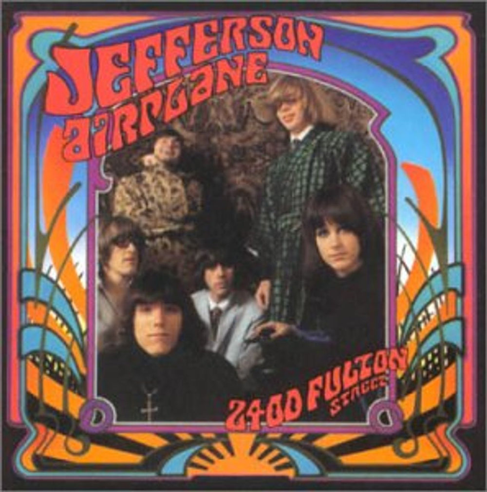 Jefferson Airplane 2400 Fulton Street German 2-LP vinyl record set (Double LP Album) NL90036(2)