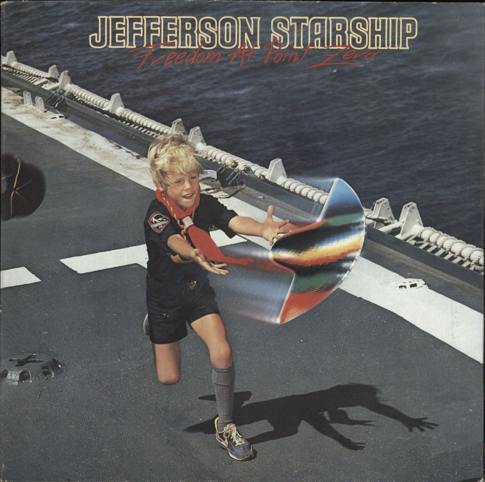 Jefferson Starship Freedom At Point Zero Italian vinyl LP album (LP record) FL13452