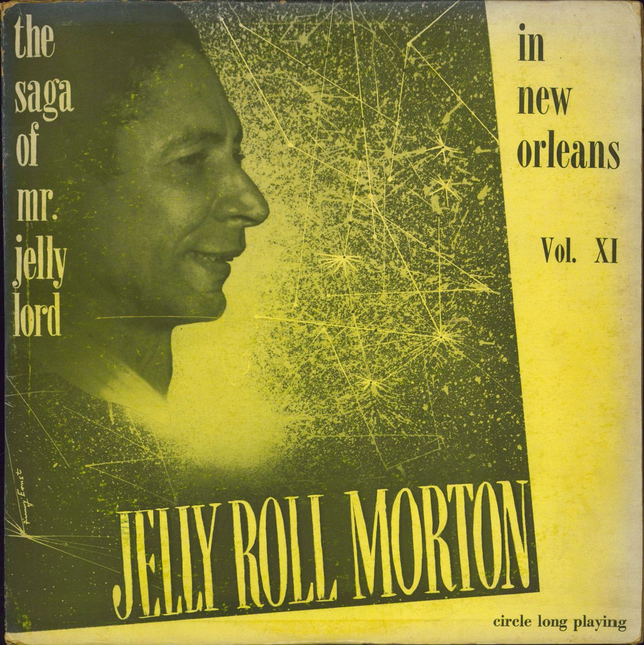 Jelly Roll Morton The Saga Of Mr. Jelly Lord - Vol. XI (In New Orleans) US vinyl LP album (LP record) L14011
