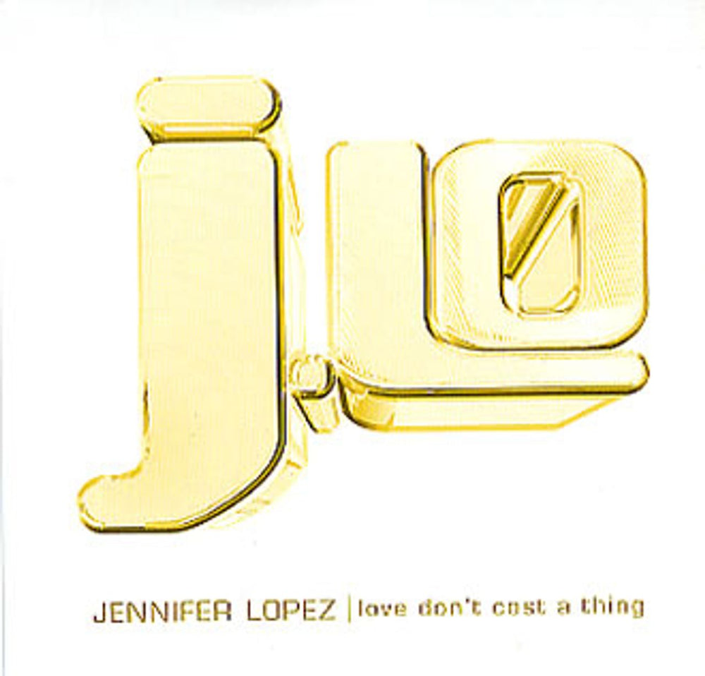 Jennifer Lopez Love Don't Cost A Thing UK Promo CD single (CD5 / 5") SAMPCS91941