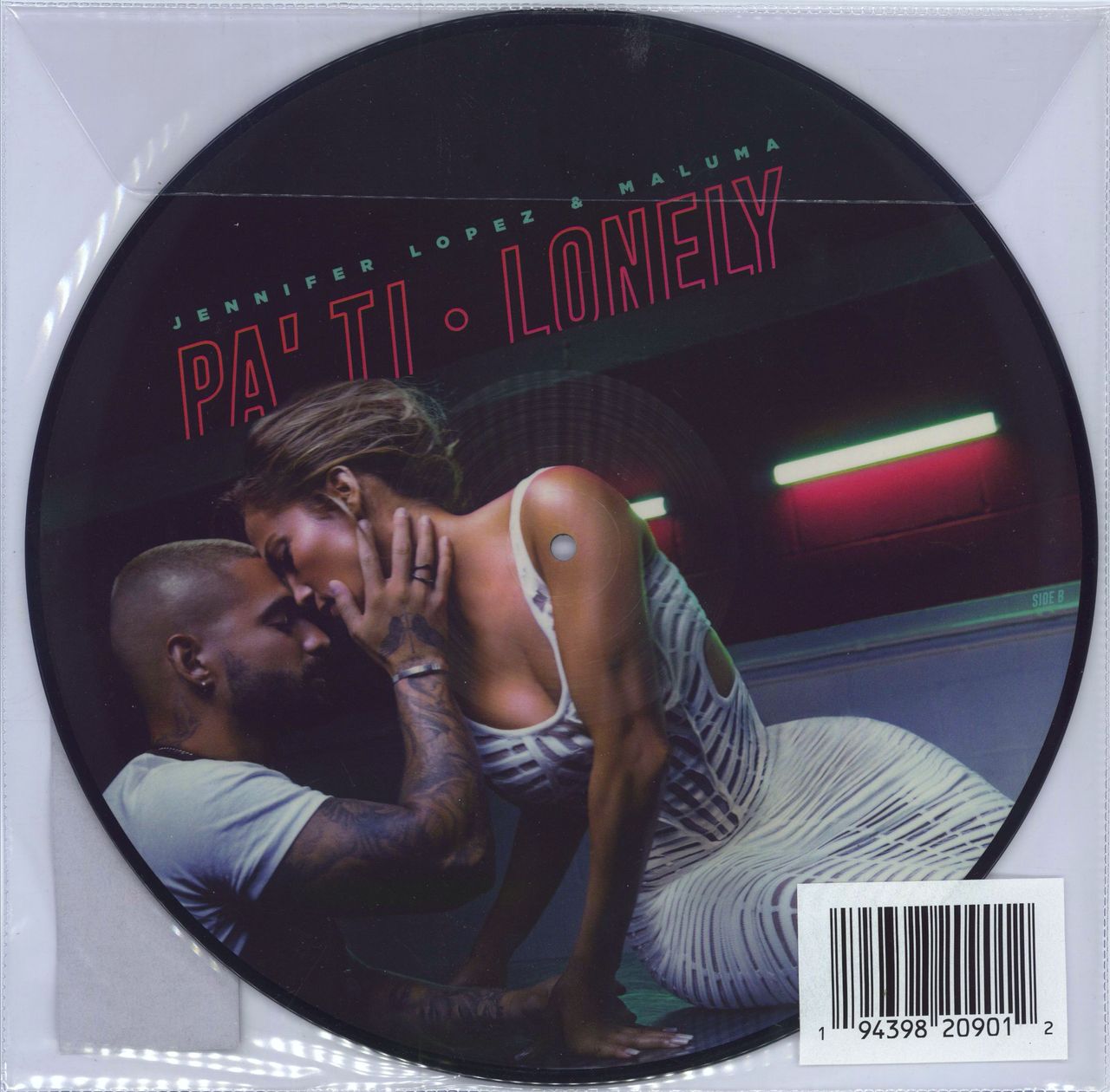 Jennifer Lopez Pa' Ti US 12" vinyl picture disc (12 inch picture record) LPZ2PPA786889