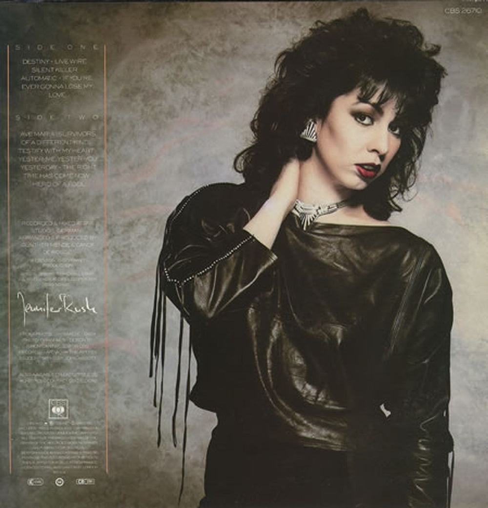 Jennifer Rush Movin' UK vinyl LP album (LP record) JRULPMO245760