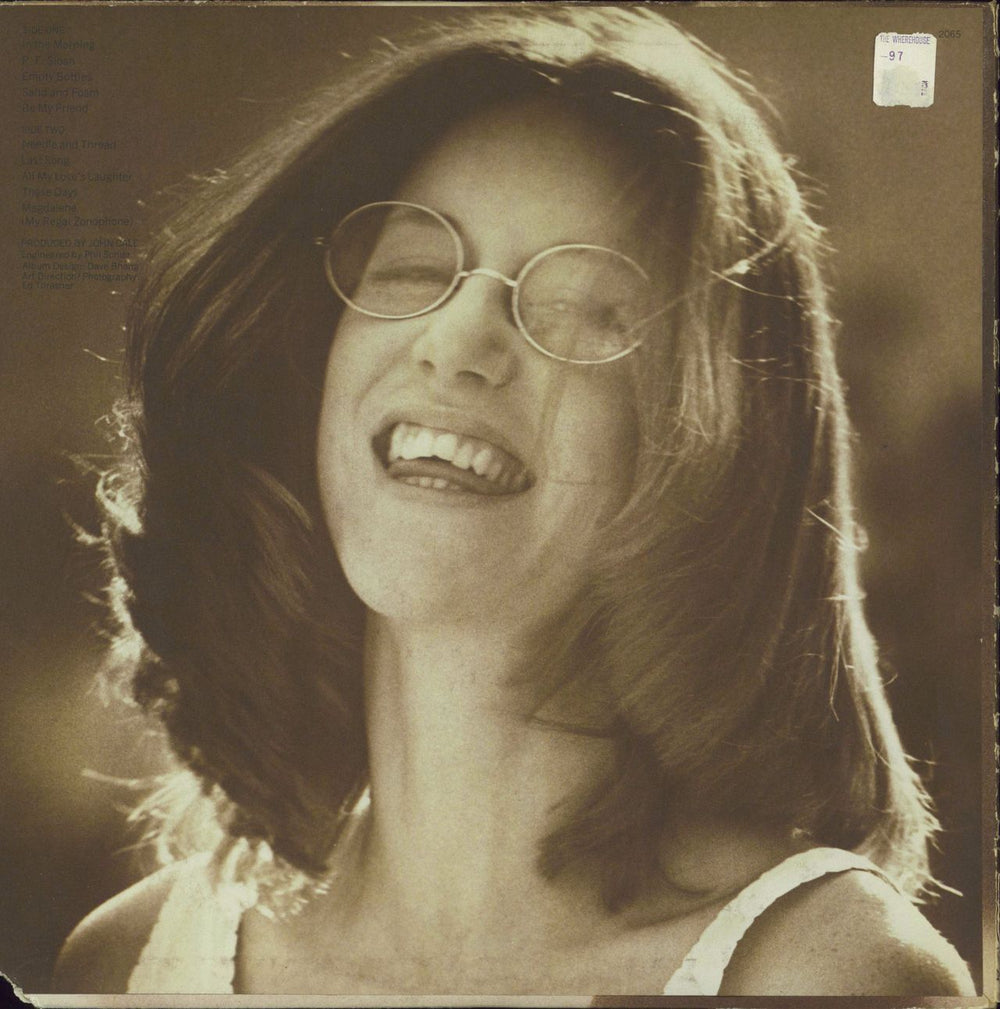 Jennifer Warnes Jennifer - Indianapolis Pressing US vinyl LP album (LP record)