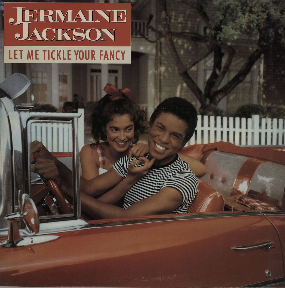 Jermaine Jackson Let Me Tickle Your Fancy UK vinyl LP album (LP record) STML12174