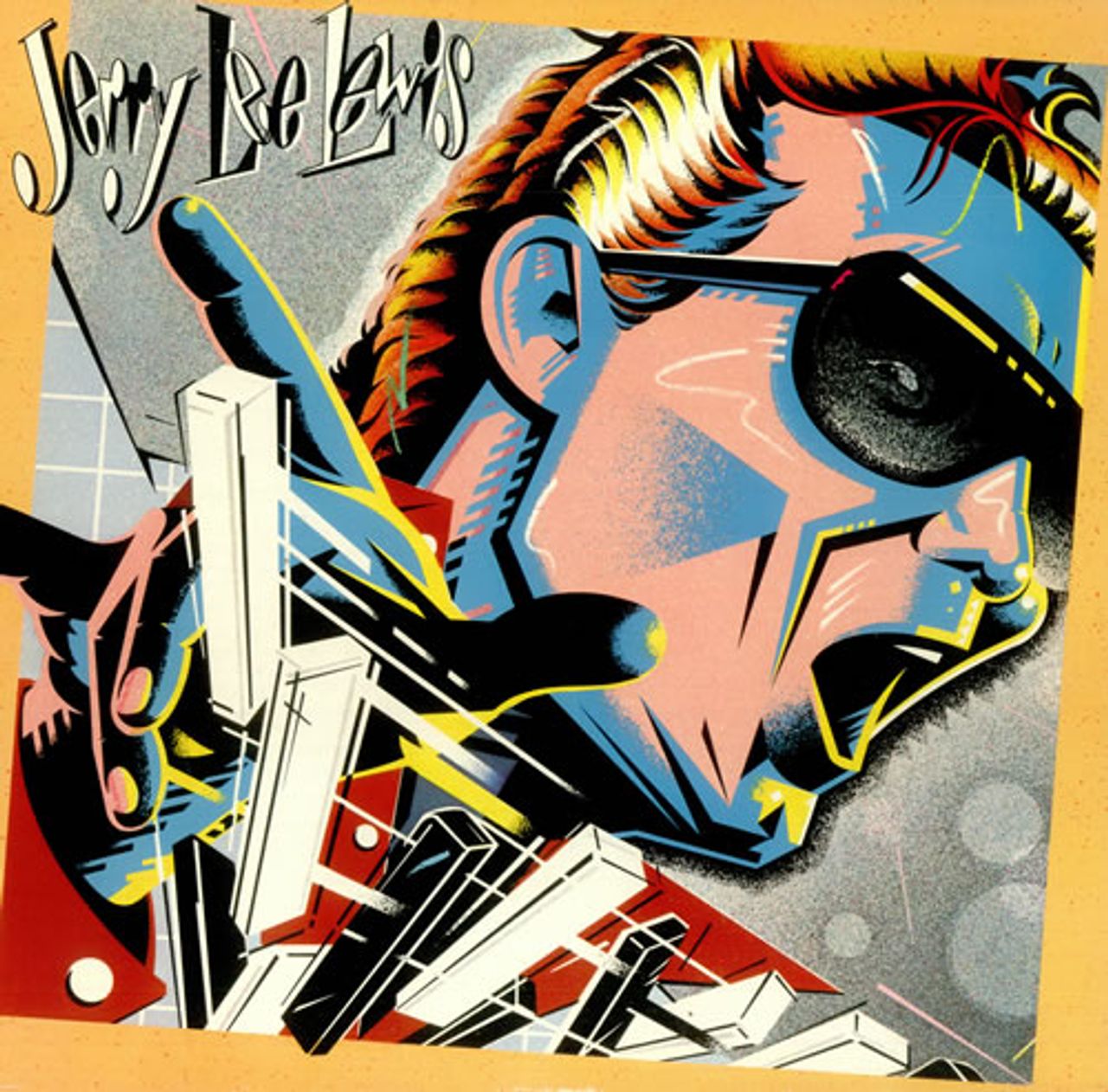 Jerry Lee Lewis Jerry Lee Lewis UK vinyl LP album (LP record) K52132