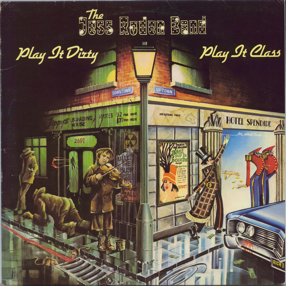 Jess Roden Play It Dirty.. Play It Class - Sample UK vinyl LP album (LP record) ILPS9442