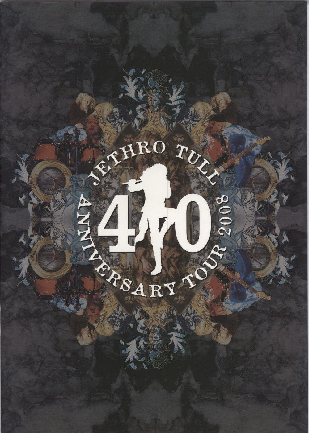 Jethro Tull 40th Anniversary Tour UK tour programme TOUR PROGRAMME