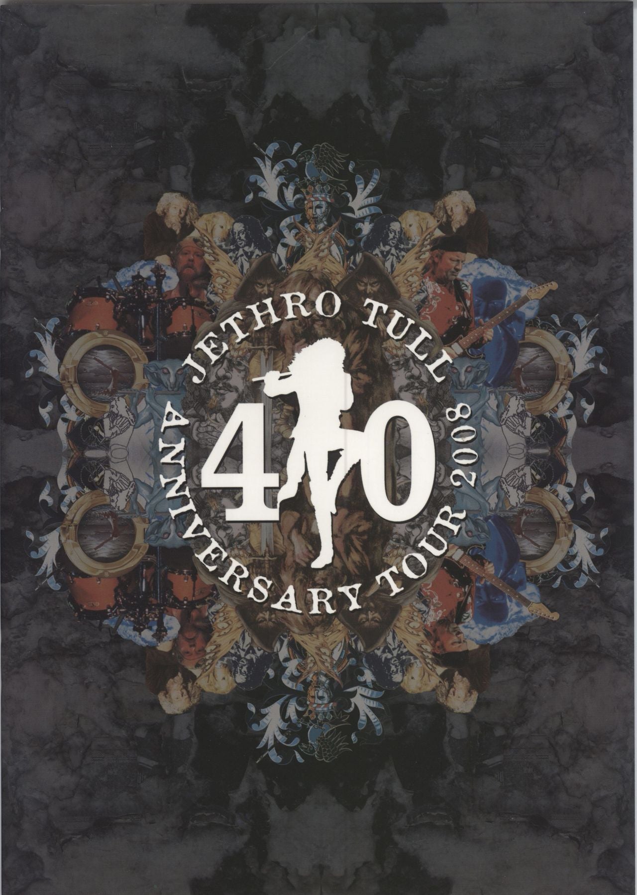 Jethro Tull 40th Anniversary Tour UK tour programme TOUR PROGRAMME