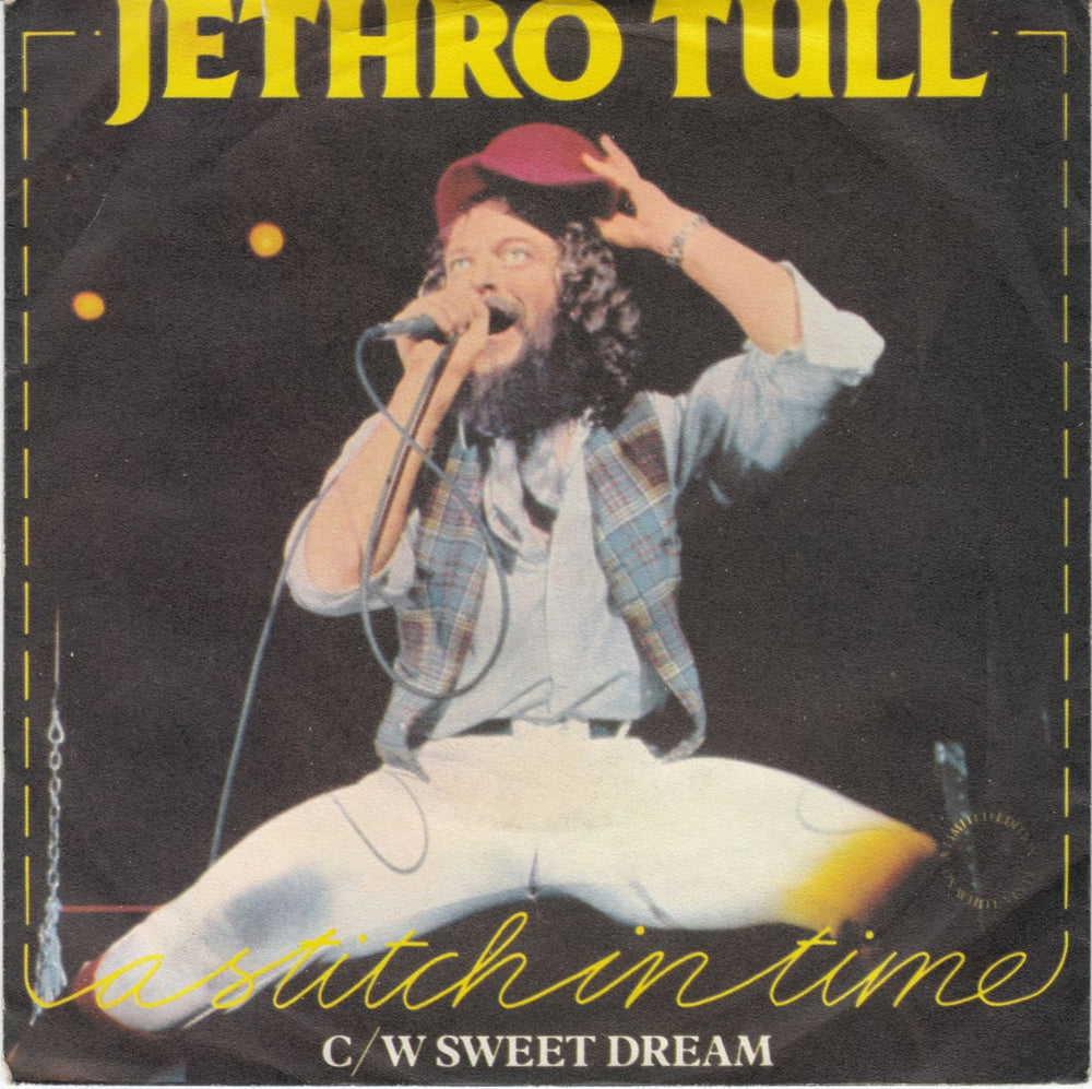 Jethro Tull A Stitch In Time Yugoslavian 7" vinyl single (7 inch record / 45) SL0204