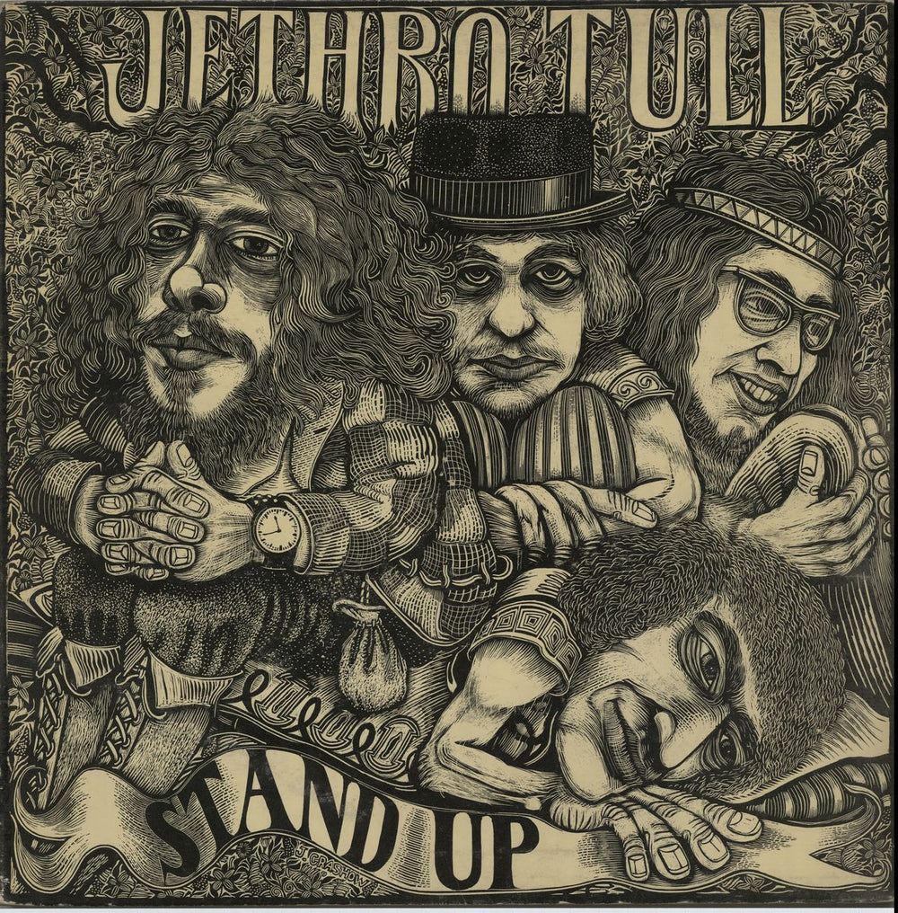 Jethro Tull Stand Up - 1st - VG UK vinyl LP album (LP record) ILPS9103